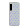Slim Protection Case［ Original - Favorite Color Triangle - Purple ］