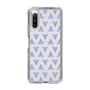 Slim Protection Case［ Original - Favorite Color Triangle - Purple ］