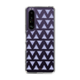 Slim Protection Case［ Original - Favorite Color Triangle - Purple ］