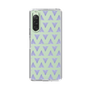 Slim Protection Case［ Original - Favorite Color Triangle - Purple ］