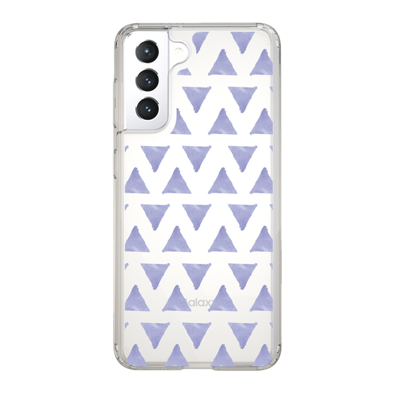 Slim Protection Case［ Original - Favorite Color Triangle - Purple ］