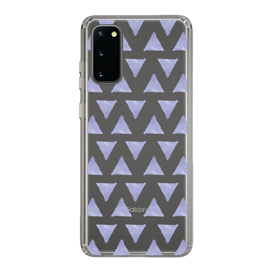 Slim Protection Case［ Original - Favorite Color Triangle - Purple ］