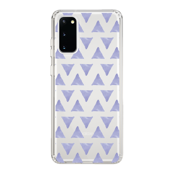 Slim Protection Case［ Original - Favorite Color Triangle - Purple ］