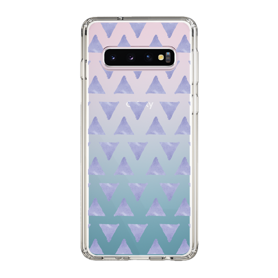 Slim Protection Case［ Original - Favorite Color Triangle - Purple ］