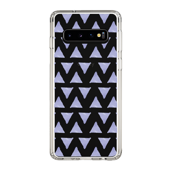 Slim Protection Case［ Original - Favorite Color Triangle - Purple ］