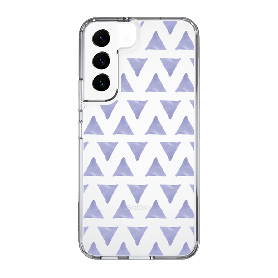 Slim Protection Case［ Original - Favorite Color Triangle - Purple ］