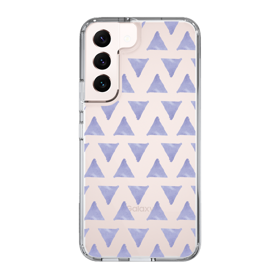 Slim Protection Case［ Original - Favorite Color Triangle - Purple ］