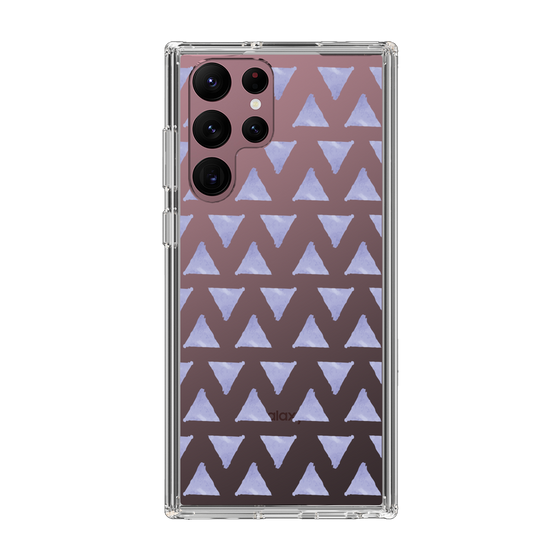 Slim Protection Case［ Original - Favorite Color Triangle - Purple ］