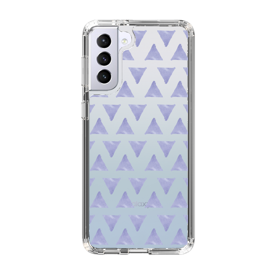 Slim Protection Case［ Original - Favorite Color Triangle - Purple ］