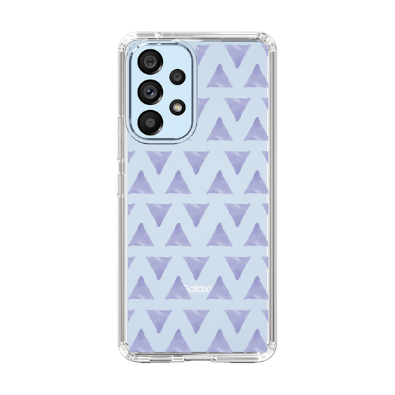 Slim Protection Case［ Original - Favorite Color Triangle - Purple ］