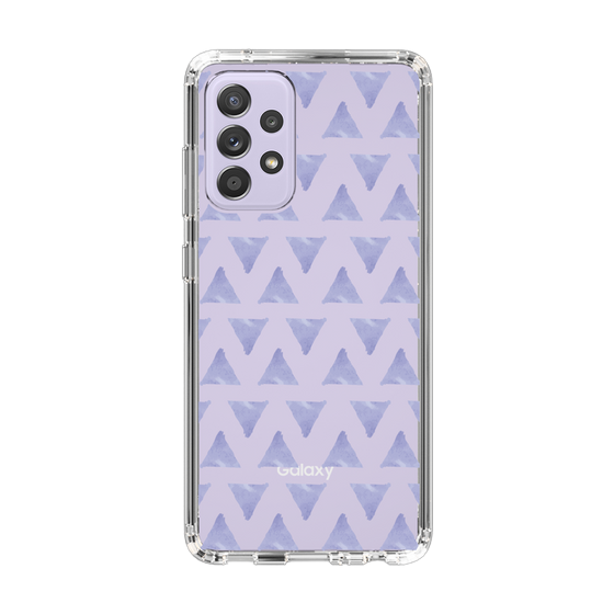 Slim Protection Case［ Original - Favorite Color Triangle - Purple ］