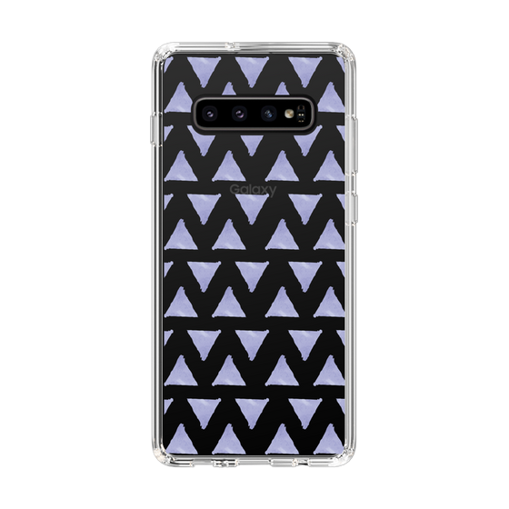 Slim Protection Case［ Original - Favorite Color Triangle - Purple ］