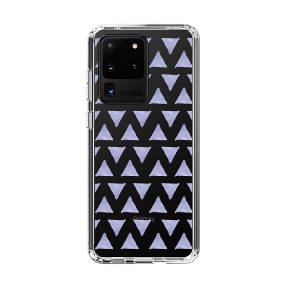 Slim Protection Case［ Original - Favorite Color Triangle - Purple ］
