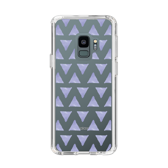 Slim Protection Case［ Original - Favorite Color Triangle - Purple ］