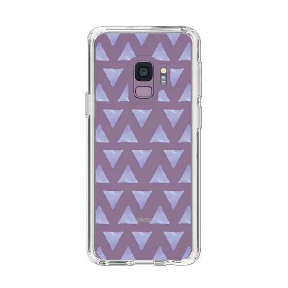 Slim Protection Case［ Original - Favorite Color Triangle - Purple ］