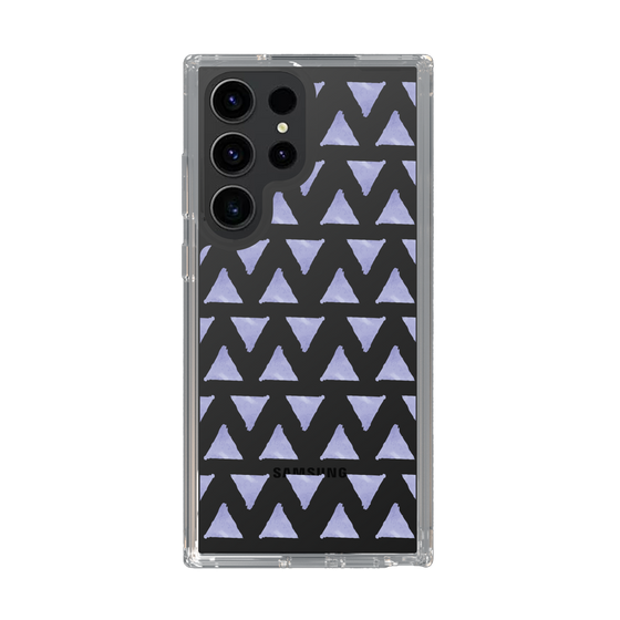 Slim Protection Case［ Original - Favorite Color Triangle - Purple ］