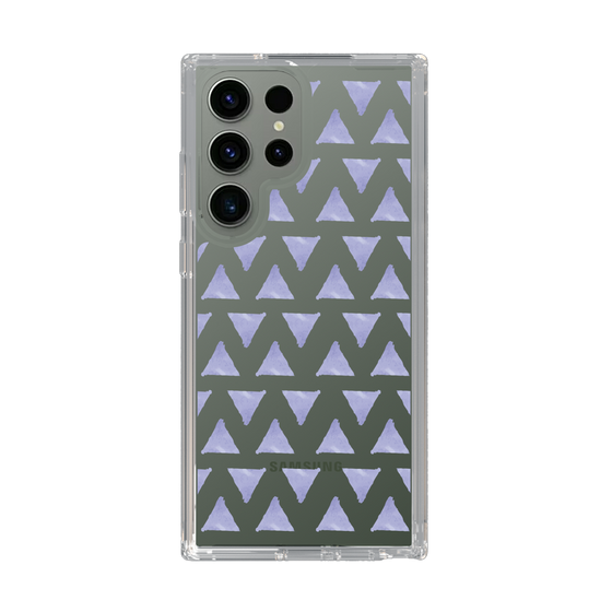 Slim Protection Case［ Original - Favorite Color Triangle - Purple ］