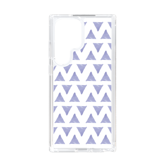 Slim Protection Case［ Original - Favorite Color Triangle - Purple ］