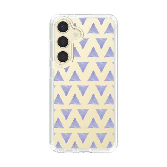 Slim Protection Case［ Original - Favorite Color Triangle - Purple ］