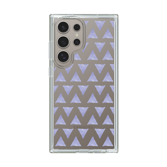 Slim Protection Case［ Original - Favorite Color Triangle - Purple ］