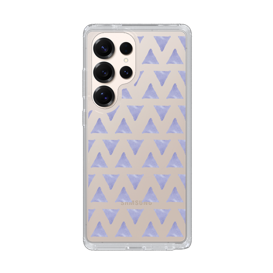 Slim Protection Case［ Original - Favorite Color Triangle - Purple ］