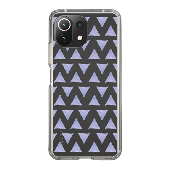 Slim Protection Case［ Original - Favorite Color Triangle - Purple ］