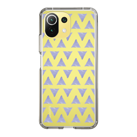 Slim Protection Case［ Original - Favorite Color Triangle - Purple ］