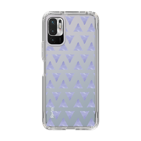 Slim Protection Case［ Original - Favorite Color Triangle - Purple ］