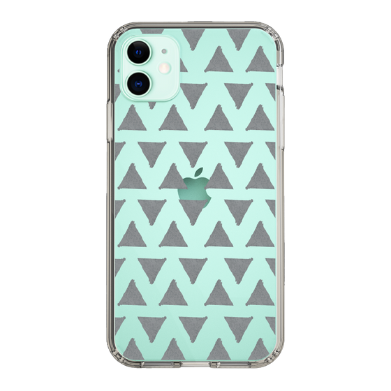 Slim Protection Case［ Original - Favorite Color Triangle - Black ］