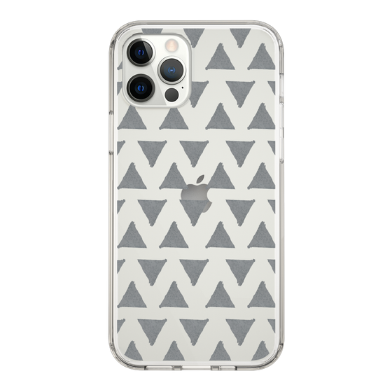 Slim Protection Case［ Original - Favorite Color Triangle - Black ］