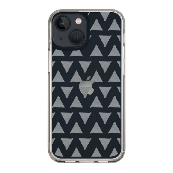 Slim Protection Case［ Original - Favorite Color Triangle - Black ］
