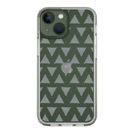 Slim Protection Case［ Original - Favorite Color Triangle - Black ］
