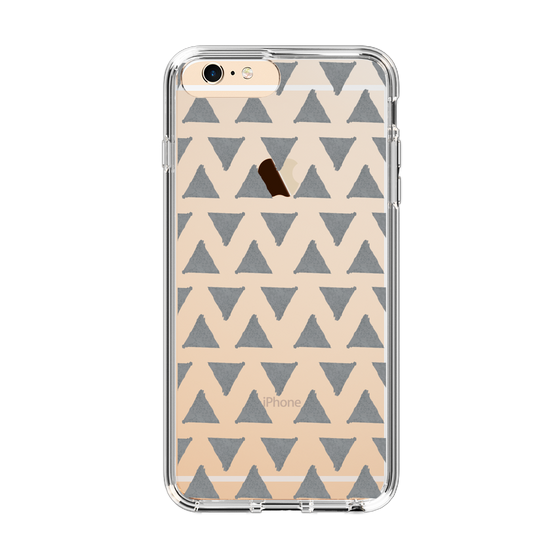 Slim Protection Case［ Original - Favorite Color Triangle - Black ］