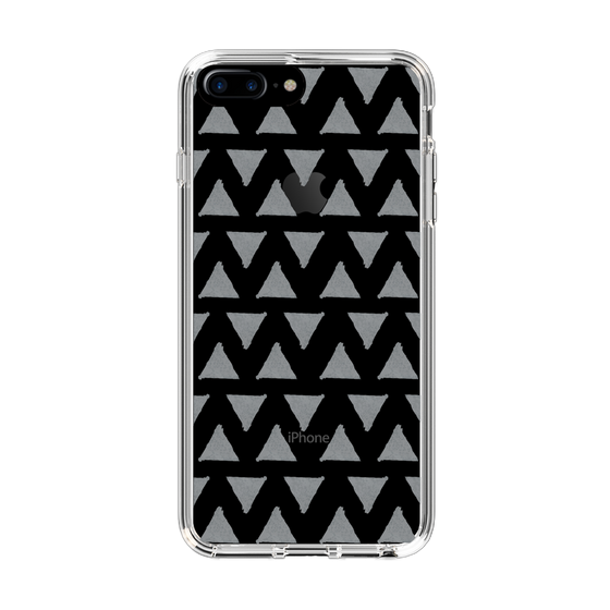 Slim Protection Case［ Original - Favorite Color Triangle - Black ］