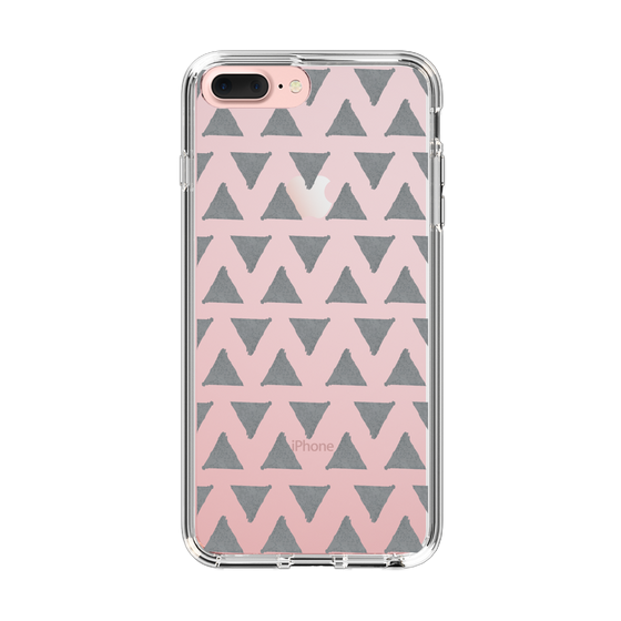Slim Protection Case［ Original - Favorite Color Triangle - Black ］