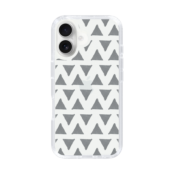 Slim Protection Case［ Original - Favorite Color Triangle - Black ］