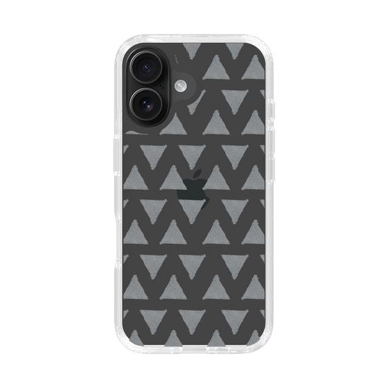 Slim Protection Case［ Original - Favorite Color Triangle - Black ］