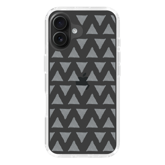 Slim Protection Case［ Original - Favorite Color Triangle - Black ］