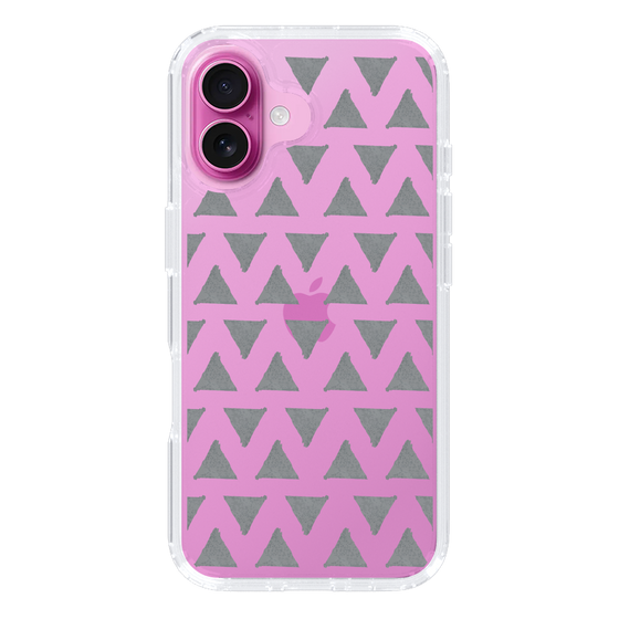 Slim Protection Case［ Original - Favorite Color Triangle - Black ］