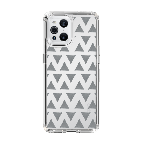 Slim Protection Case［ Original - Favorite Color Triangle - Black ］