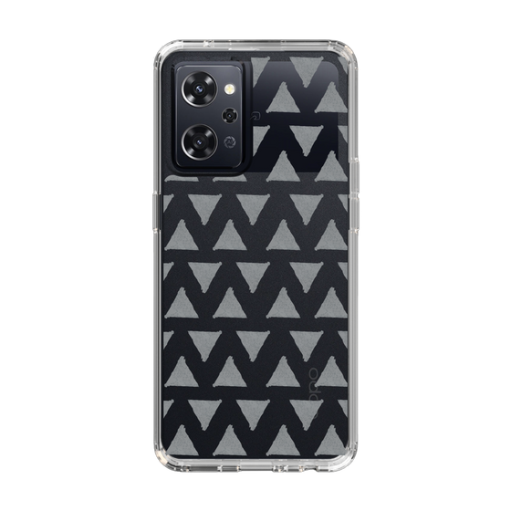 Slim Protection Case［ オリジナル - 推し色三角 - ブラック ］
