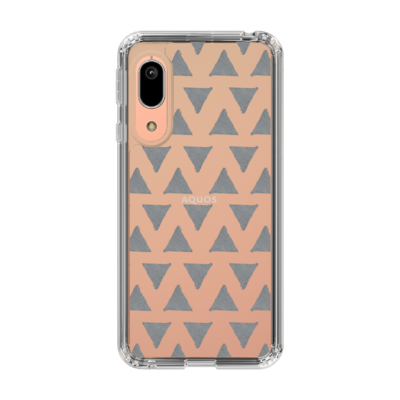 Slim Protection Case［ Original - Favorite Color Triangle - Black ］