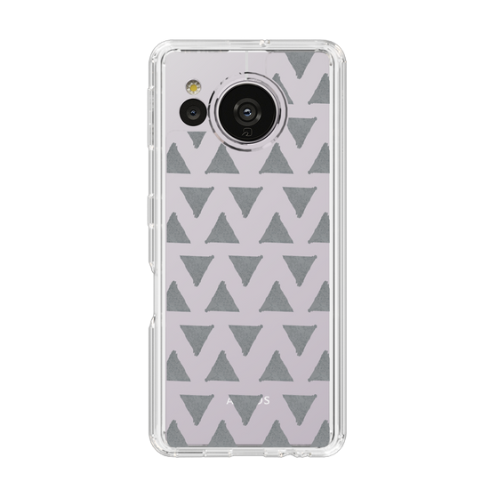 Slim Protection Case［ Original - Favorite Color Triangle - Black ］