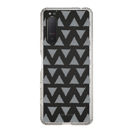 Slim Protection Case［ Original - Favorite Color Triangle - Black ］