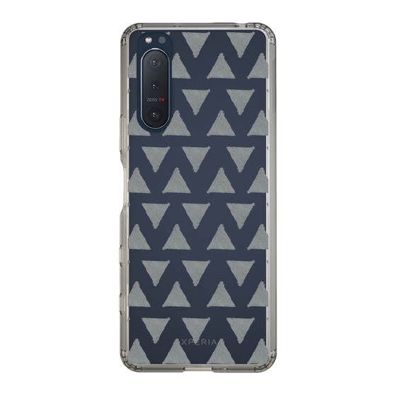 Slim Protection Case［ Original - Favorite Color Triangle - Black ］