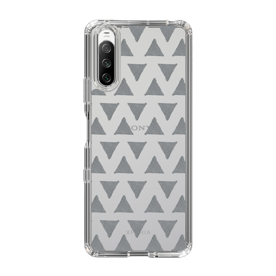 Slim Protection Case［ Original - Favorite Color Triangle - Black ］