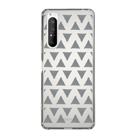 Slim Protection Case［ Original - Favorite Color Triangle - Black ］