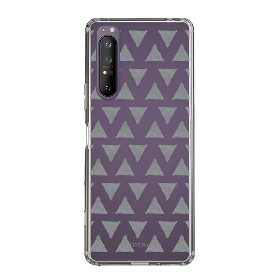 Slim Protection Case［ Original - Favorite Color Triangle - Black ］