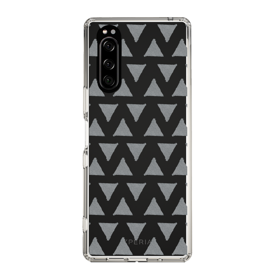 Slim Protection Case［ Original - Favorite Color Triangle - Black ］