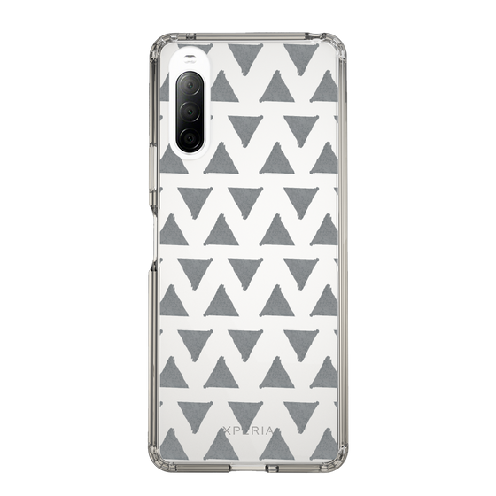 Slim Protection Case［ Original - Favorite Color Triangle - Black ］